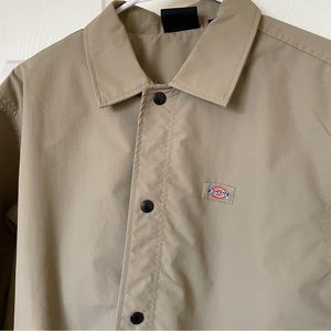 Mens Large Dickies lightweight jacket shirt